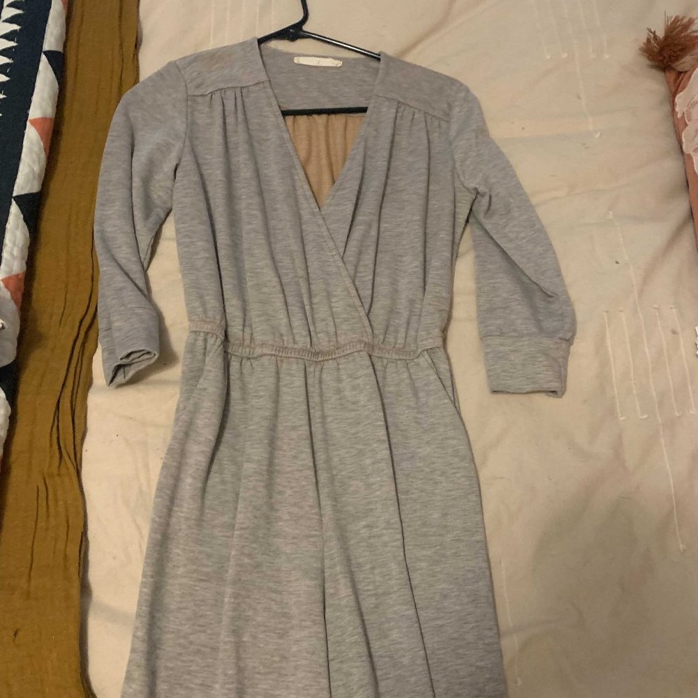 Boutique Grey Jumpsuit